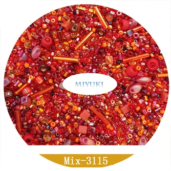 

Japan Miyuki Imported Mix Beads Mixed Beads Delica Beads Seed Beads Series 500 Gram