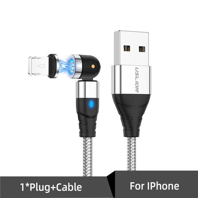 3A Magnetic Cable For iPhone 11 12 13 Fast Charging Magnet Charger Micro USB C Type C Cable Phone Wire Cord For Xiaomi