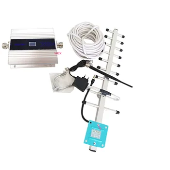 

mobile GSM signal booster 900mhz signal repeater cell phon e signal amplifier with 13dbi yagi cable LCD display