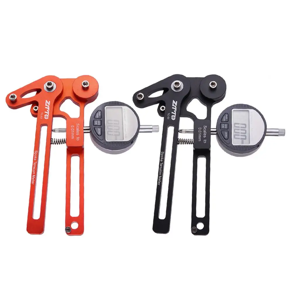 

Bike Indicator Meter Bicycle Spoke Tension Meter Electronic Watch Wire Tension Adjustment Wheel Set Correction Rim Repair Tool