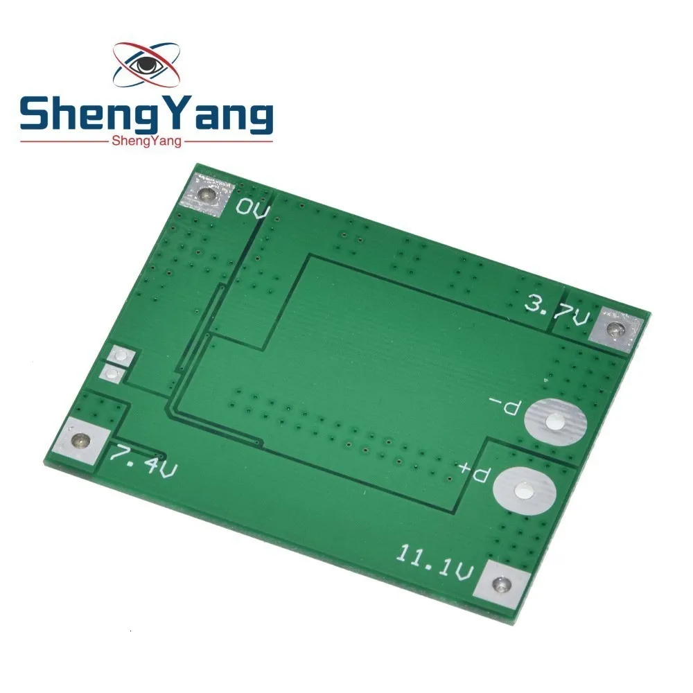 3S 25A Li-Ion 18650 BMS PCM плата защиты батареи BMS PCM с балансом для литий-ионного Lipo батареи модуль сотового блока DIY