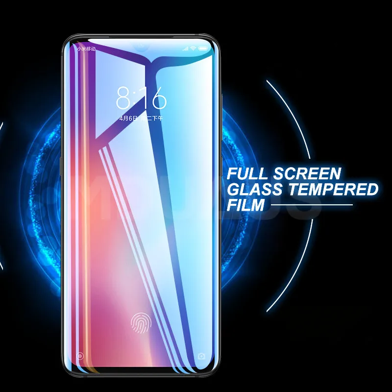 Защитное стекло 9H для Xiaomi Mi 8 9 9T Pro SE CC9 CC9E A3 A2 Lite Play защитная пленка Pocophone F1 из закаленного стекла