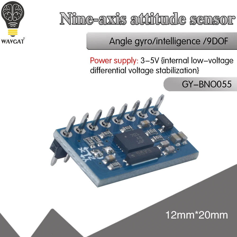 Абсолютная ориентация IMU BNO055 AHRS Breakout сенсор BNO 055 SiP акселерометр гироскоп