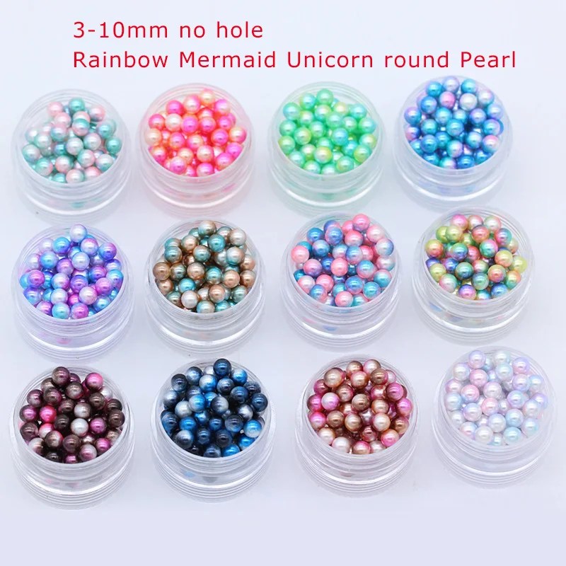 500Pcs 4MM Quality  Acrylic Round Pearl DIY Jewelry Spacer Loose Beads 