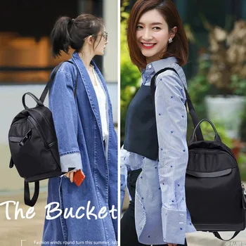 

Hot Fashion Shoulder Bag Female 2020 New Leisure Bag Student Schoolbag Female Oxford Cloth Small Backpack backpack purse