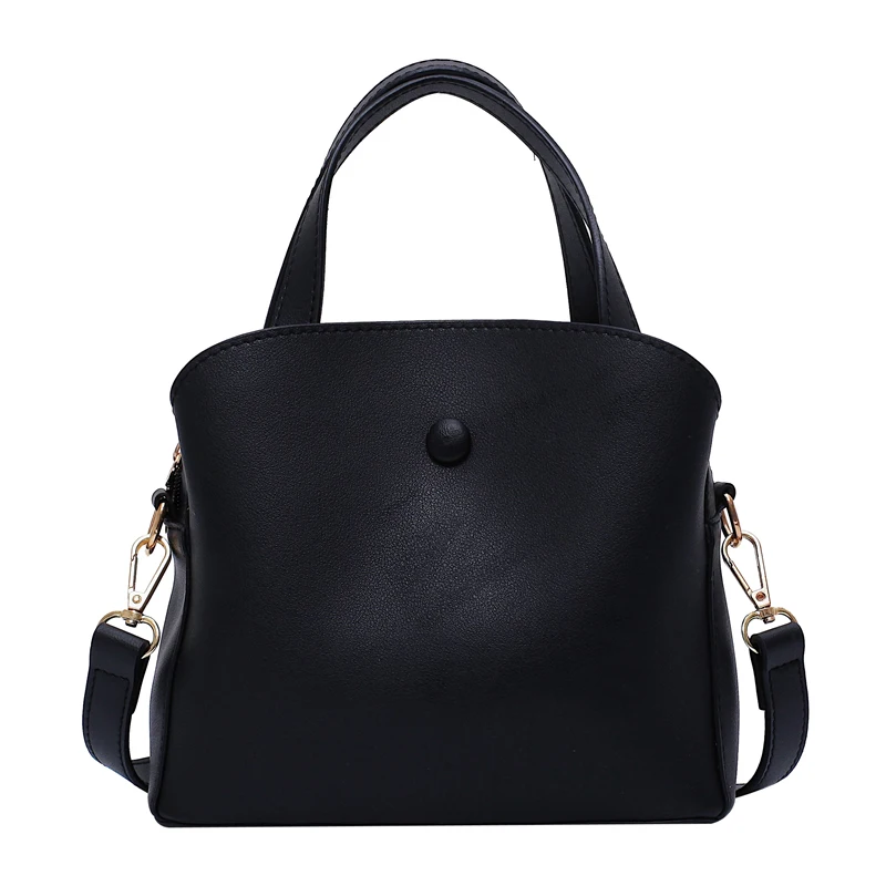 

Large capacity mini shoulder bags high quality layered zipper designer messenger bag multifunctional fashion women handbag black