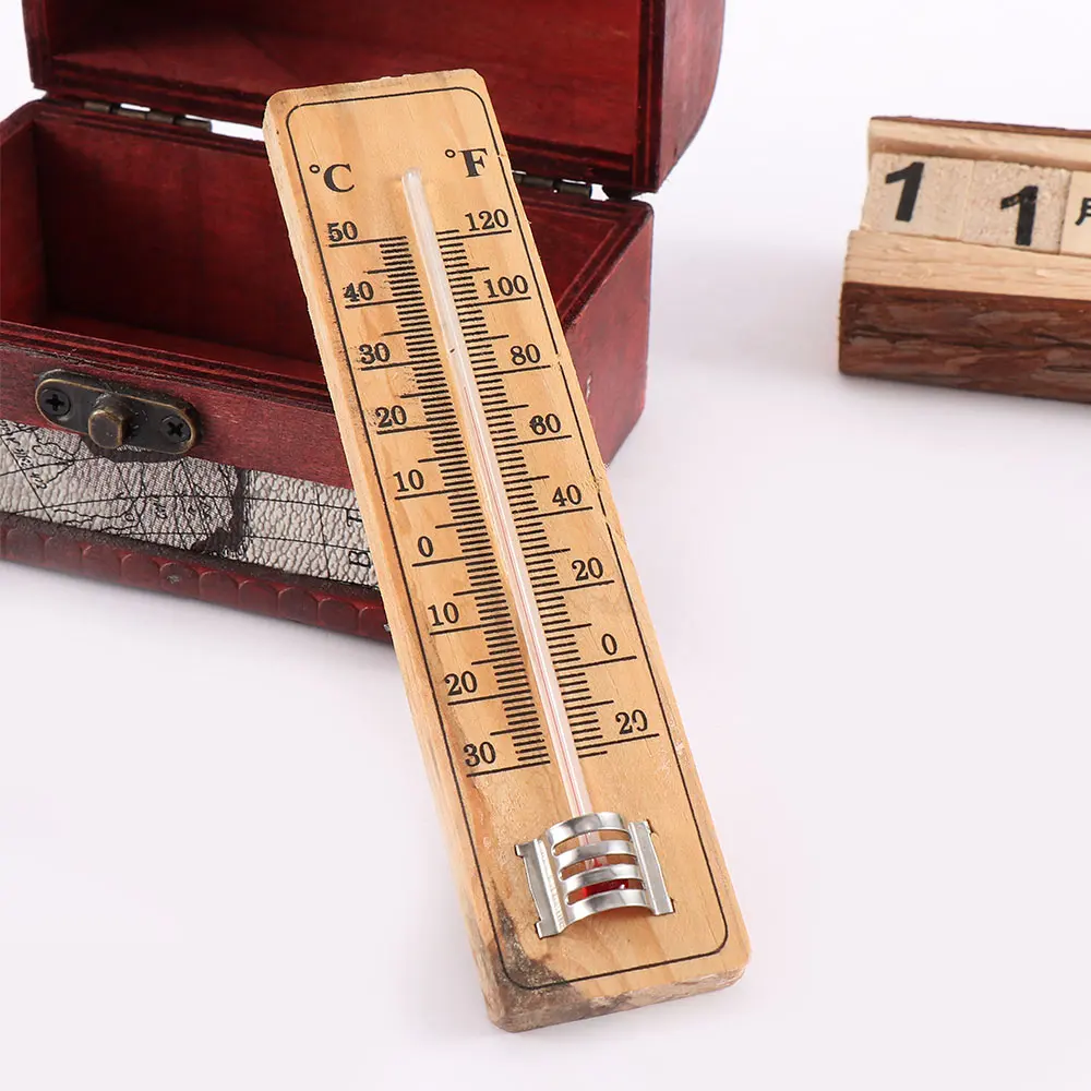 

New Wall Hang Thermometer Indoor Outdoor Garden House Garage Office Room Hung Logger Measurement Analysis Instruments Practical