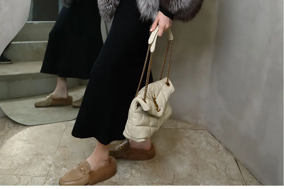 Woman Winter Real Silver Fox Fur Jacket Fashion Sheepskin Fur Coat Plus Size Genuine Lambskin Fur Warm Outerwear ladies parka coats