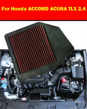 

Replacement Panel Air Filter High Flow for Cold Air Intake Fits forHonda ACCORD ACURA TLX 2.4 Washable
