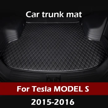 

MIDOON Car trunk mat for Tesla MODEL S 2015 2016 cargo liner carpet interior accessories cover
