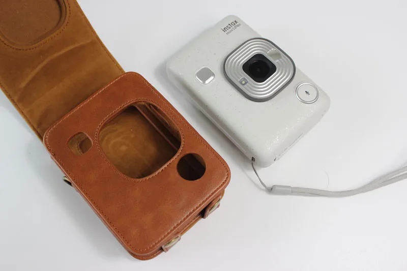 Чехол для камеры FUJIFILM instax mini LiPlay Винтажный чехол из искусственной кожи на ремне