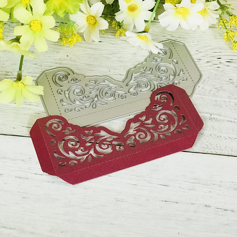  Lace Metal Cutting Dies Scrapbooking New 2019 Pocket Craft Dies Cuts For Paper Cards making Wedding - 32995924538