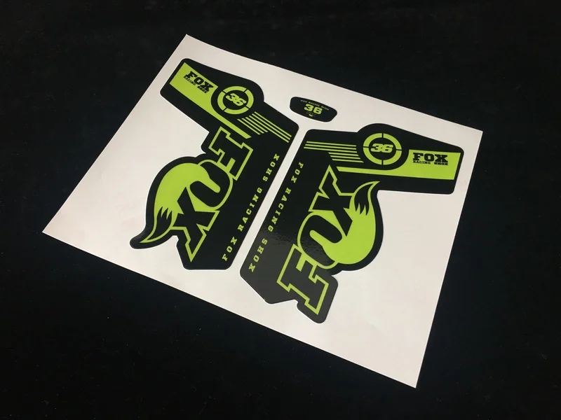 Mountain Bike for Sticker Bicycle Fork Decals Cycle Suspension Fork Sticker for FOX-36 XC MTB