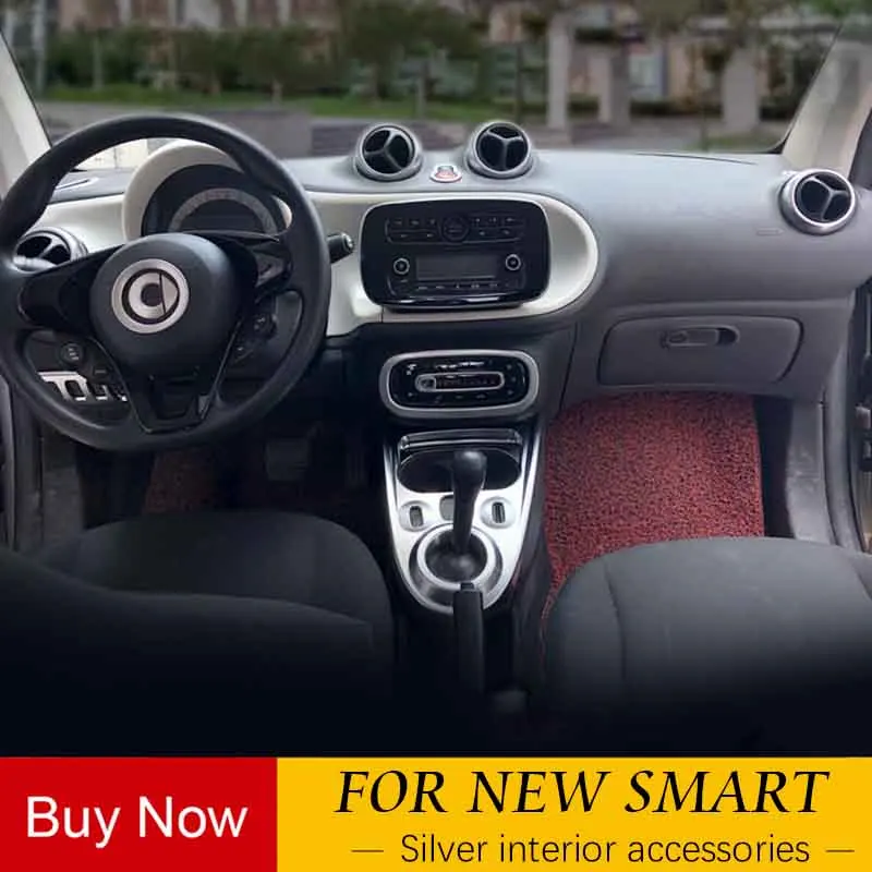 ABS покрытая серебром отделка салона автомобиля литье высокого качества стикер