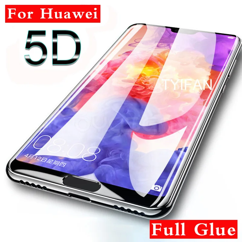 5d full glue glass for Huawei Mate 10 20 Lite Pro P Smart Plus 2019 Nova 3 3i screen protector Honor 10lite 20lite light film | Мобильные