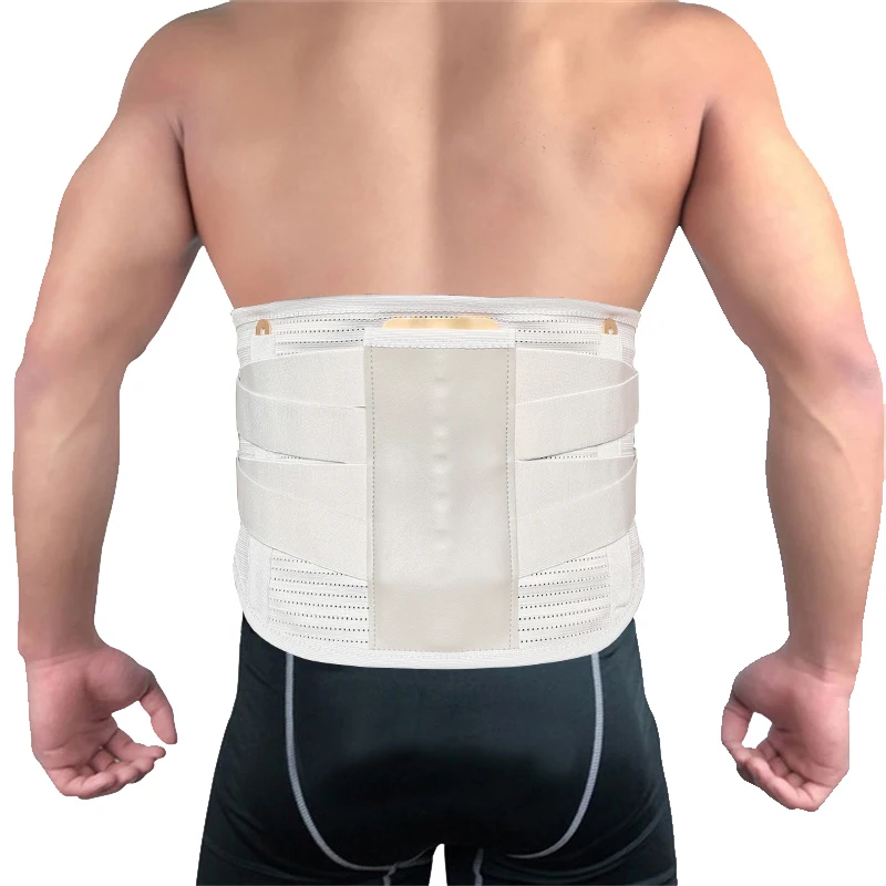

2021 Orthopedic Tourmaline Self-heating Magnetic Steel Bone Waist Widen Belt Men Women Lumbar Support Back Brace Belt 3pcs Pad