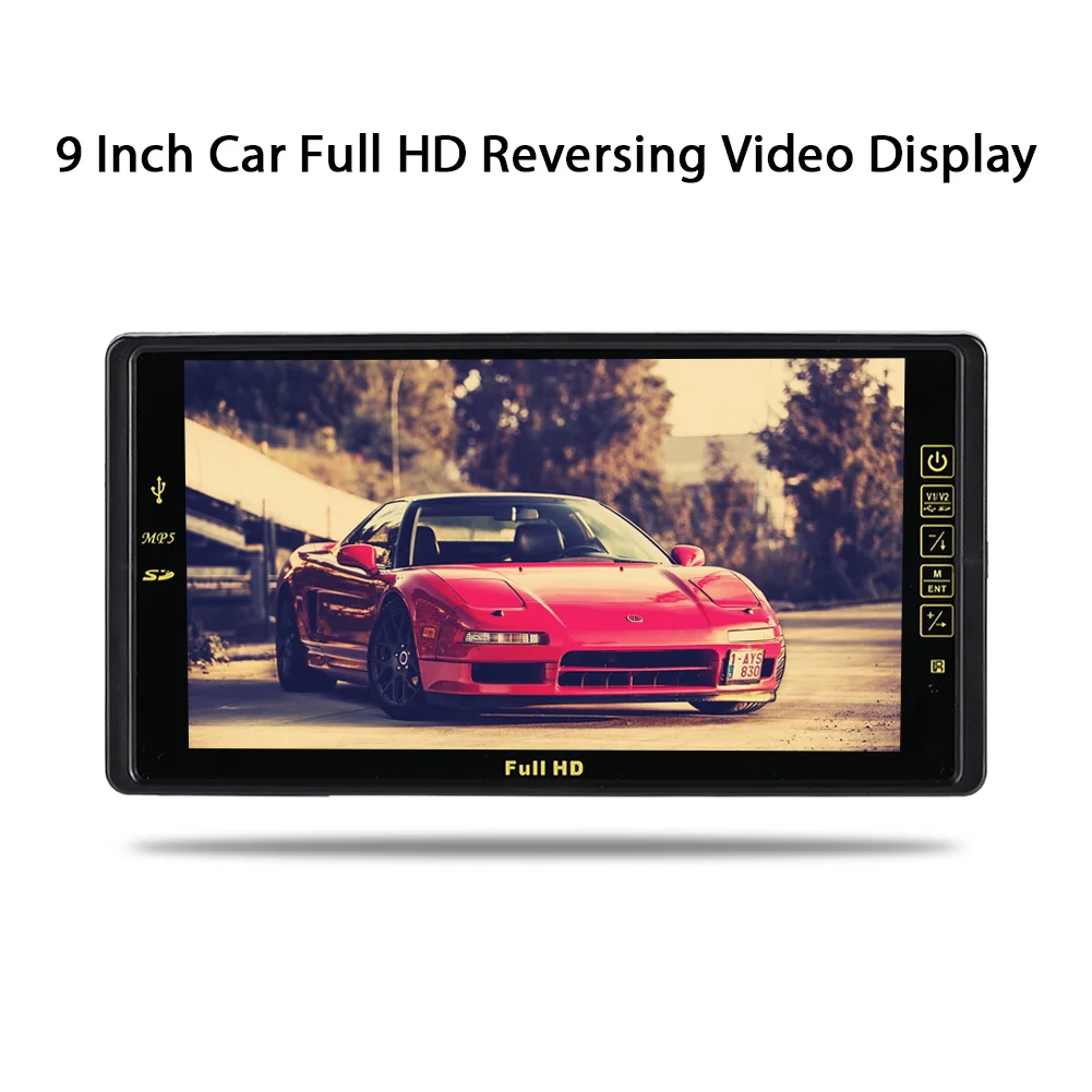 " TFT-LCD автомобильный MP5 плеер Full HD экран Bluetooth подголовник плеер монитор громкой связи Hi-Fi стерео Plug-and-Play цифровой ТВ