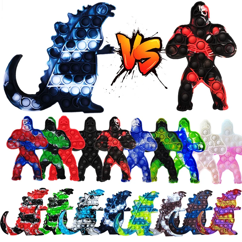 Игрушка-фиджет Godzillas Vs King Kong сенсорная антистрессовая игра | Игрушки и хобби