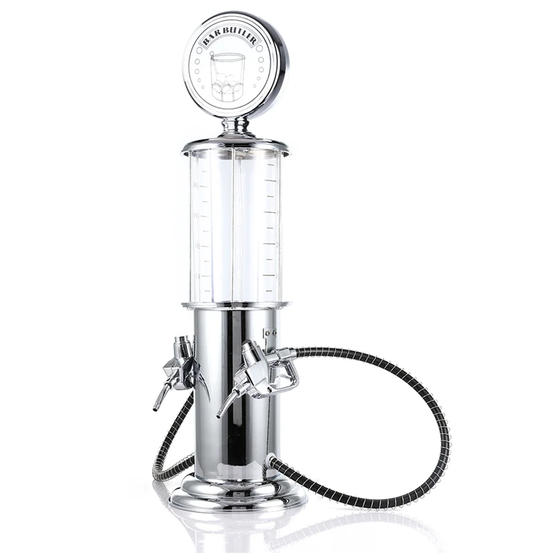 

New Hot Beer Dispenser Machine Drinking Vessels Double Tube Pump Transparent Layer Design Bar Beer Kitchen Drinking Wine Beverag
