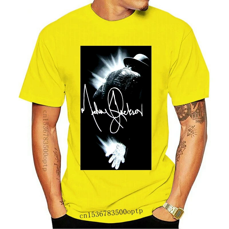 Майкл Джексон блестящая черная футболка новые официальные футболки