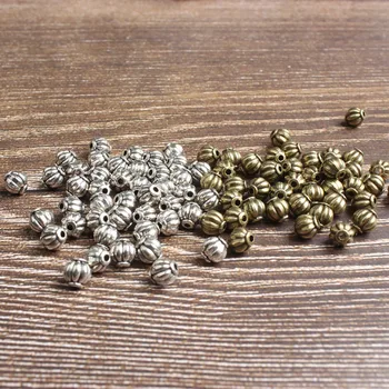 

LingXiang 6MM 56pcs Pumpkin shape beads DIY men and women bracelet necklace ankle and Accessories wholesale