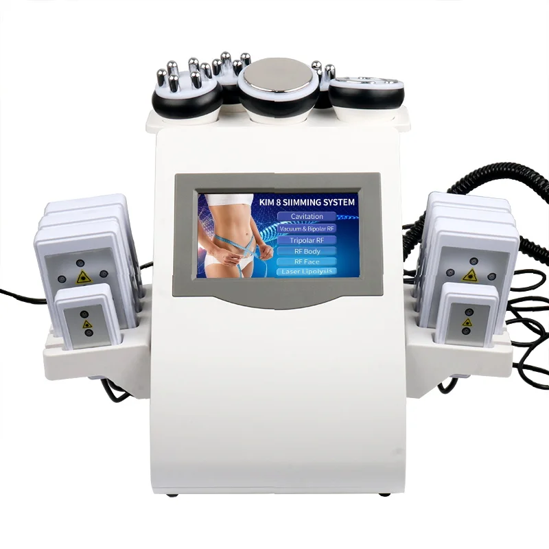 新キャビテーション6in1、顔バキューム付き、骨伝導音減少技術