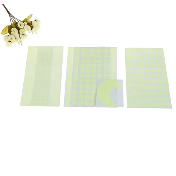 

400pcs Set Luminous Glow Dark Star Round Dot Wall Stickers Sticker DIY Decorative Scrapbook Decor Sticker Labels Stationery