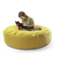 Тыква желтый круглый из пены с эффектом памяти кресла-мешки кошка пижамы для малыша hug погрем