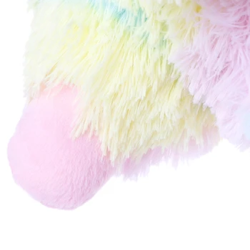 

Rainbow Alpaca Plush Toy Lama Doll Cotton Stuffed Animal Toys R9UE
