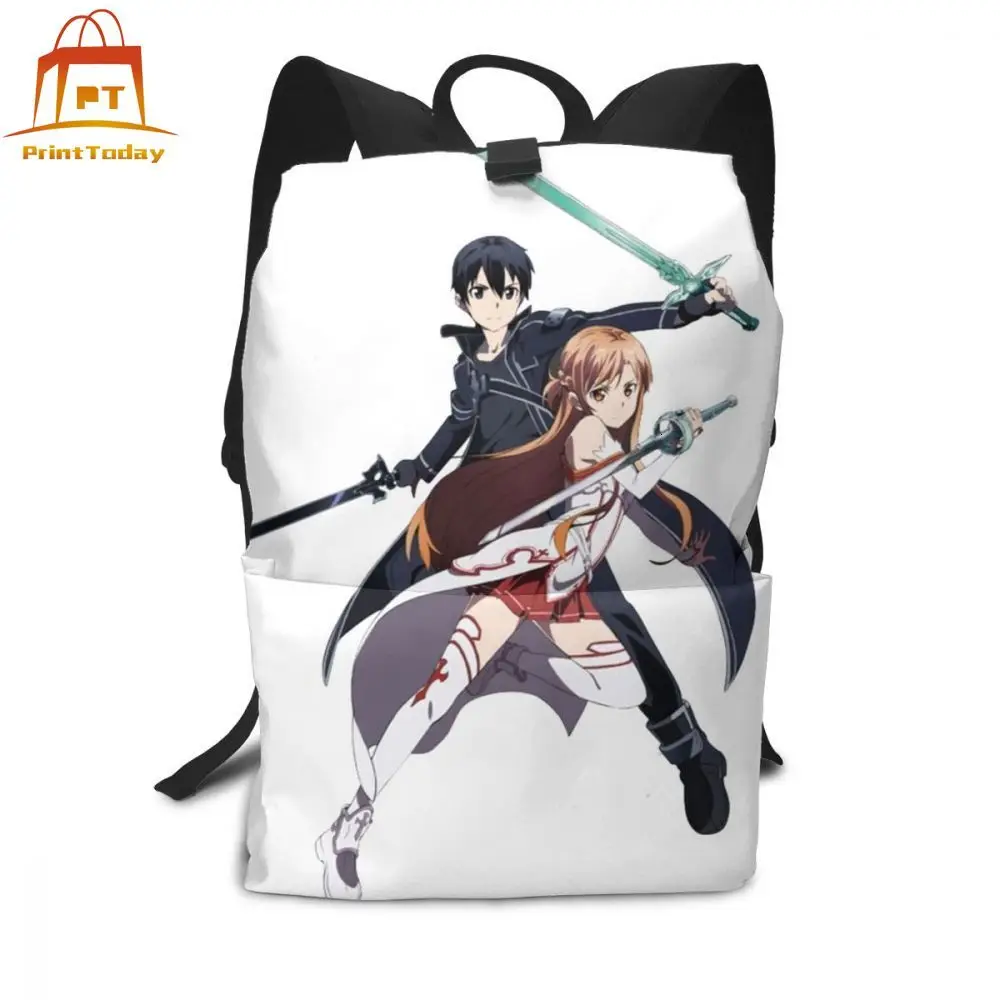 Sword Art Online Books Backpack Kirito Asuna Battle Backpacks High quality Multifunctional Bag Men - Women Shopping Teenage Bags