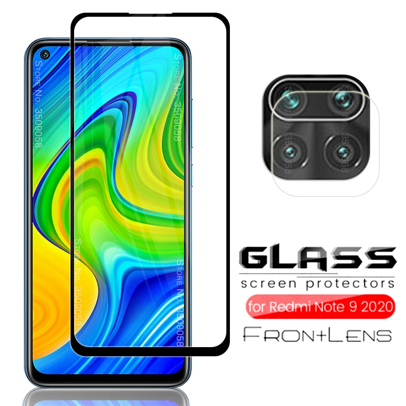 Защитное стекло для экрана и объектива камеры xiaomi redmi note 9 | Мобильные телефоны
