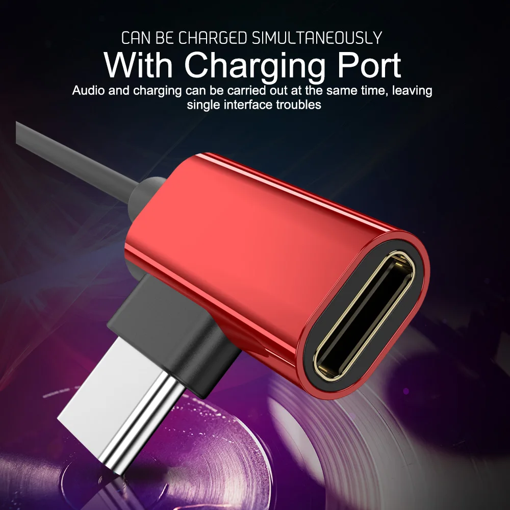 USB C аудио Зарядка 2 в 1 Магнитный адаптер для наушников разветвитель Samsung S10 S9 Note 10