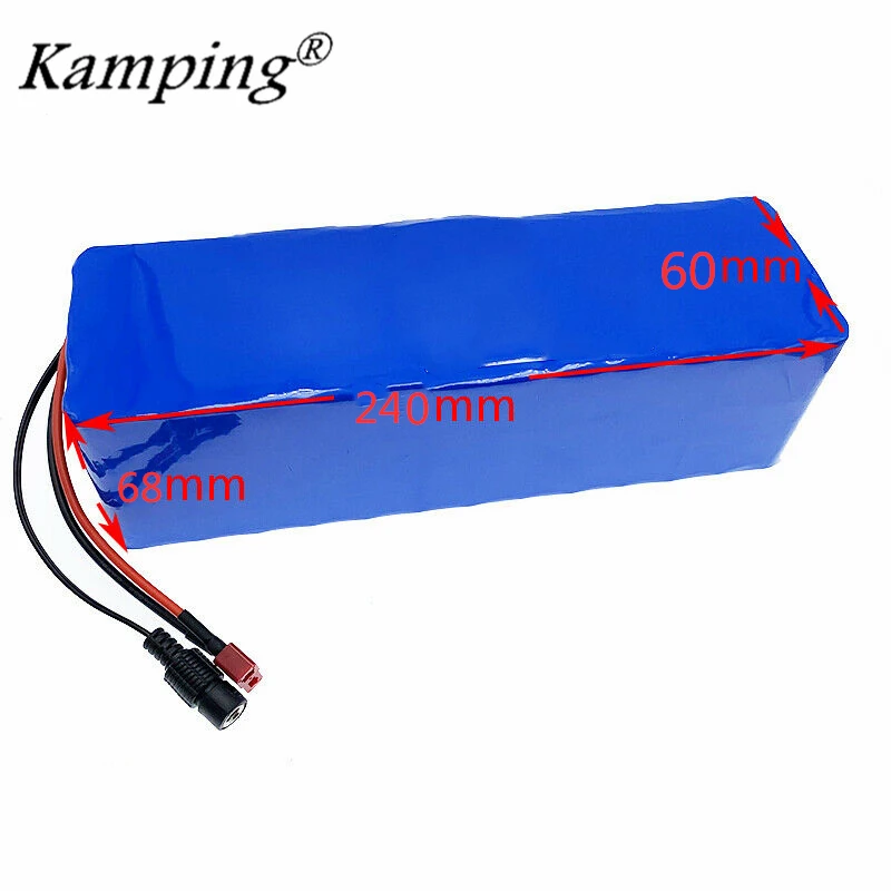 48v 18Ah 1000w 13S3P комплект литий ионных батарей для электрического велосипеда и