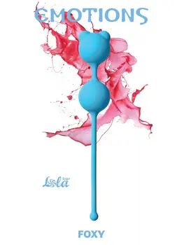 

Blue vaginal balls Emotions Foxy