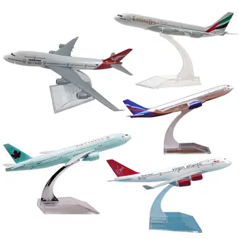 

1/400 16cm A330 Diecast Airliner Plane Model with Base Education Kids Toy Gift