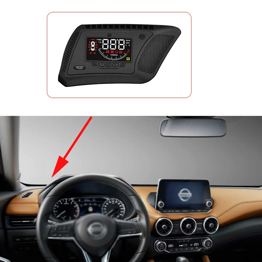 ֻ  2019 HUD ڵ  ÷,   ӵ ,  溸,  RPM , 2012  2017 2018