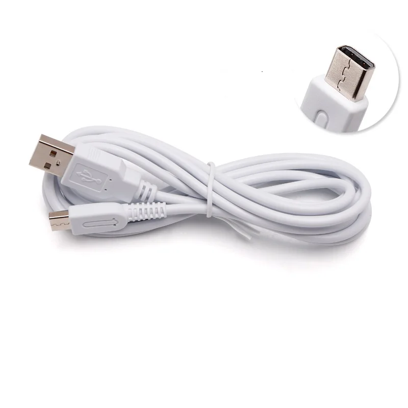 

50 pcs 3m White Extra Long Charging Cable Lead For Nintendo Wii U Controller