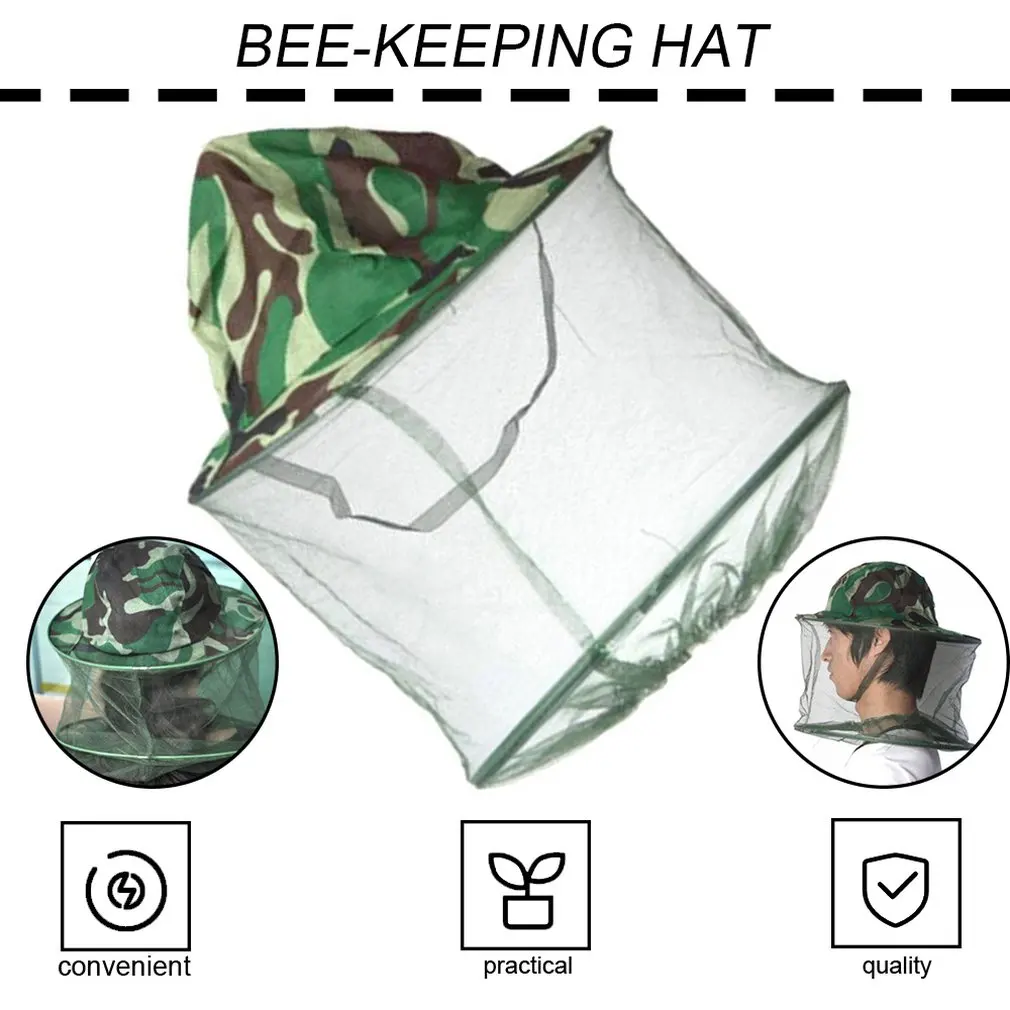 Кепка для пчел, уличная камуфляжная кепка, уличная антимоскитная Кепка, Кепка для пчелы, защита от солнца на рыбалке