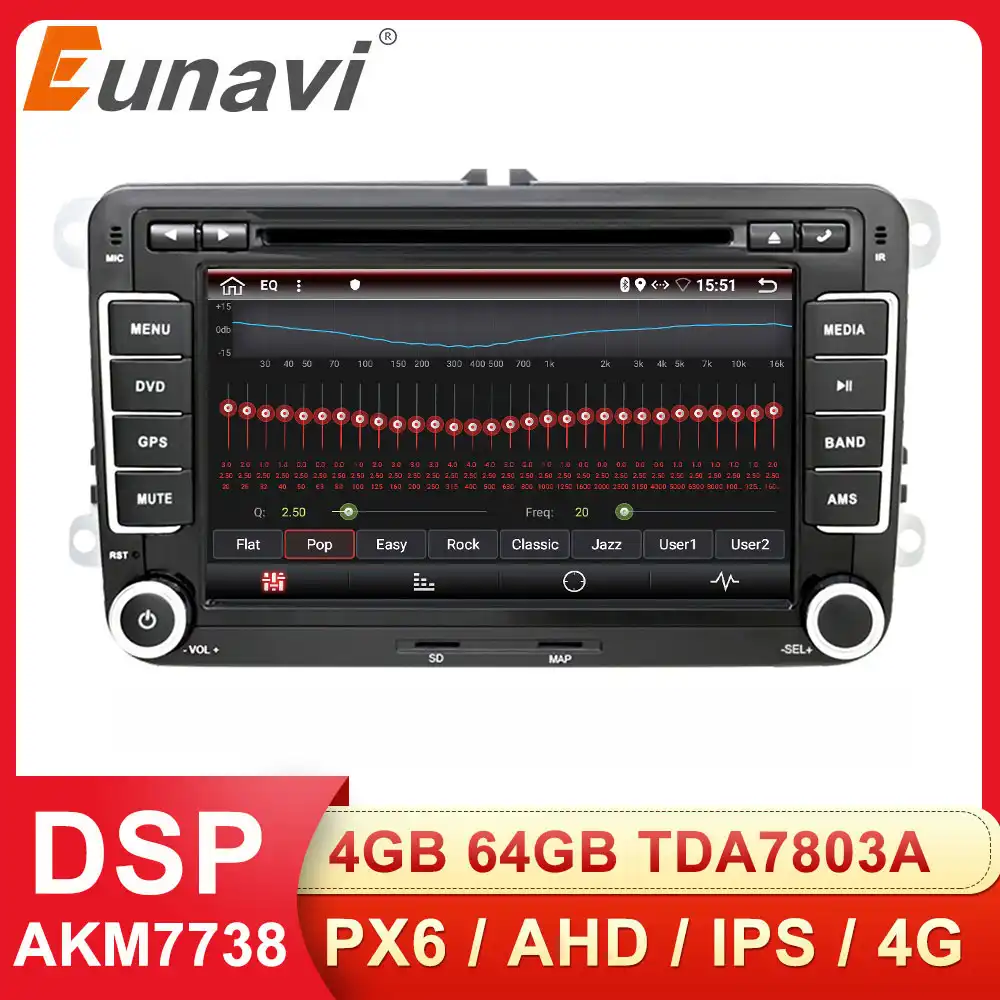 Eunavi 2 Din Android Auto Dvd Car Radio Multimedia For Vw Golf 5 Polo Bora Jetta B6 Passat Tiguan Skoda Octavia Touran Gps Dsp Gps Radio Radio For Vwdin Android Aliexpress
