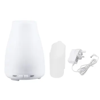 

100ML Air Humidifier Aroma Essential Oil Diffuser for Home Fogger Mist Maker with LED Night Lamp