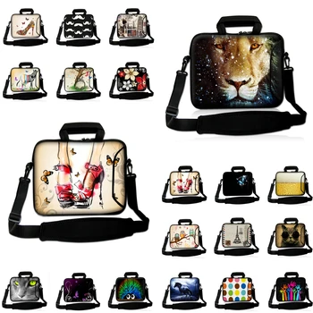 

Neoprene Laptop Bag Messenger Handle Briefcase Soft 10 12 13 14 15 17 15.6 13.3 11.6 10.1 Notebook Shoulder Strap Carry Case Hot