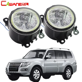 

Cawanerl For Mitsubishi Pajero IV V8_W V9_W 2007 2008 2009 2010 2011 2012 Car LED Fog Lamp Angel Eye Daytime Running Light 12V