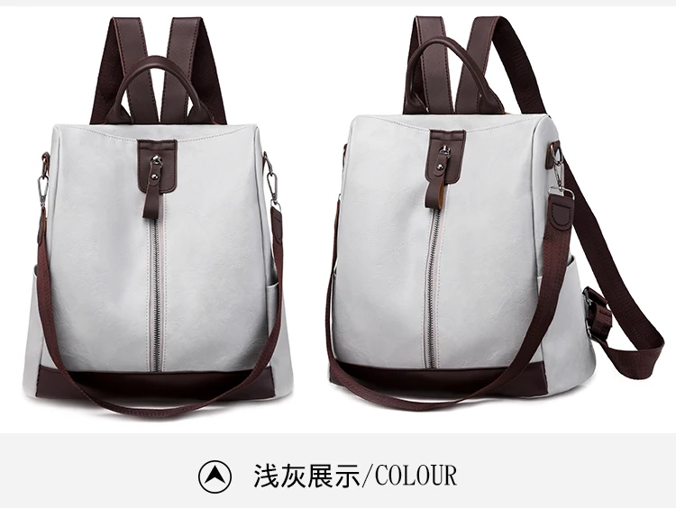 Новые женские мягкие кожаные рюкзаки, высокое качество, винтажный рюкзак, женская сумка, школьная сумка для девочек, женские дорожные сумки на плечо