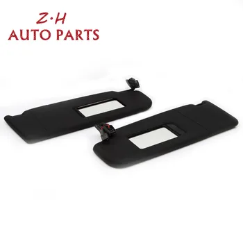 

NEW Black Color Windshield Sun Visor With Rear View Mirror Kit 1K0 857 551 L3H8 For VW Passat CC B7 Jetta Golf MK6 CC 1K0857552L