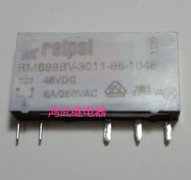 100% новый и оригинальный RM699BV-3011-85-1048 48VDC relpol | Электроника