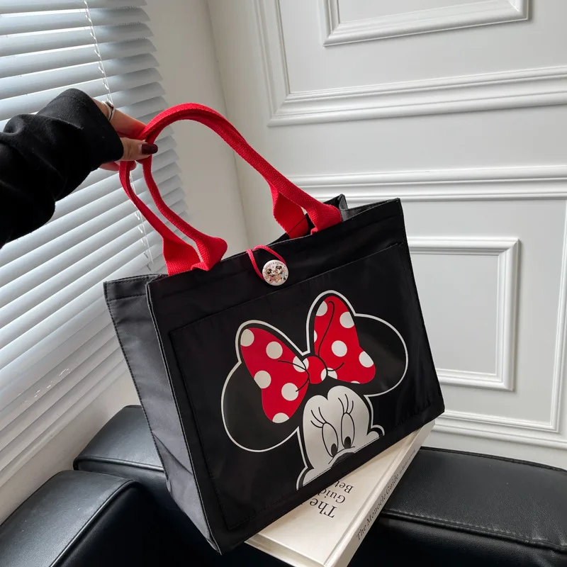 Disney new Mickey mouse fashion lady bag shoulder clothing accessories doll  handbag High capacity leisure Satchel