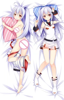 

PLASTIC MEMORIES Body Pillow Cover Case Anime Isla Sexy Girls Peach Skin 2 Way Throw Pillowcase