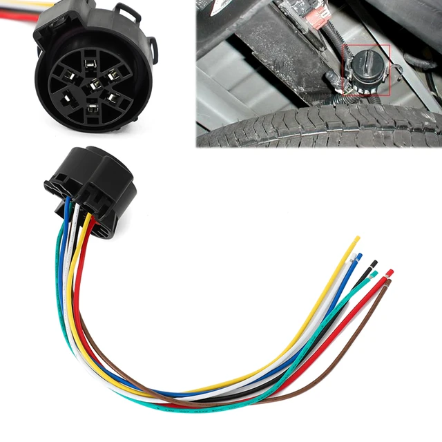 Trailer Plug Connector Wire Way For Chevy Gm Toyota Ford F150 F250 Dodge Pickup Gmc Metripack