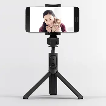 

Original Xiaomi Selfie Stick Foldable 360 Rotation Tripod Wireless Button Remote Selfie Stick For iOS/Android/Xiaomi