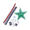 Students training DIY Kit Five-Pointed Star Breathing Light Gradient LED Light for Christmas Soldering Training Red Green Blue ► Photo 2/6